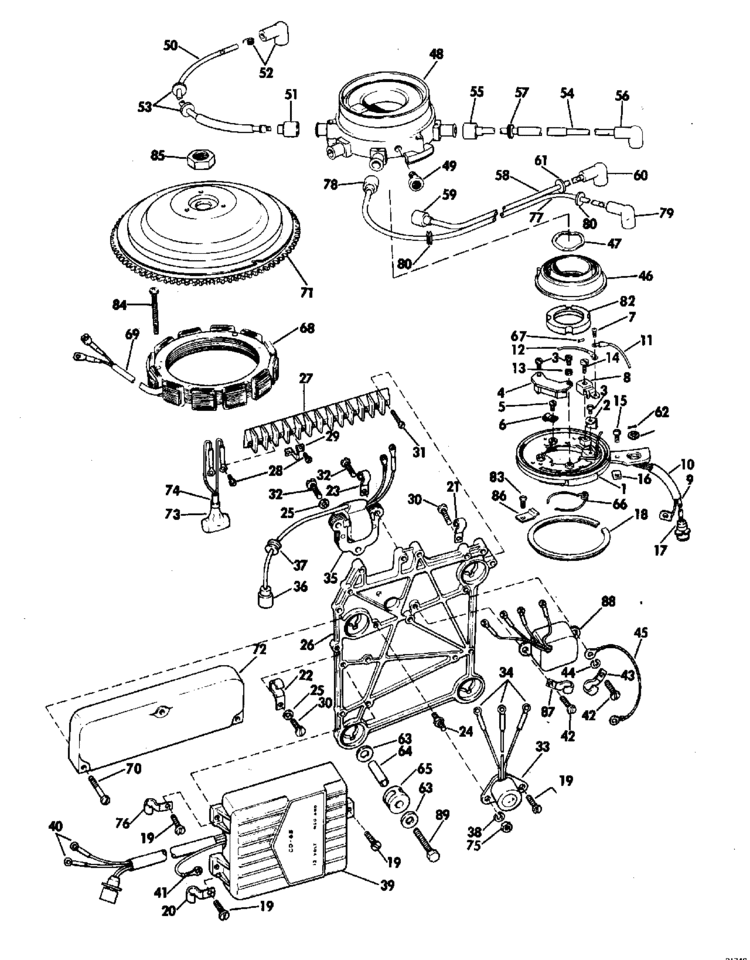 wiring diagram for evinrude 225 ficht