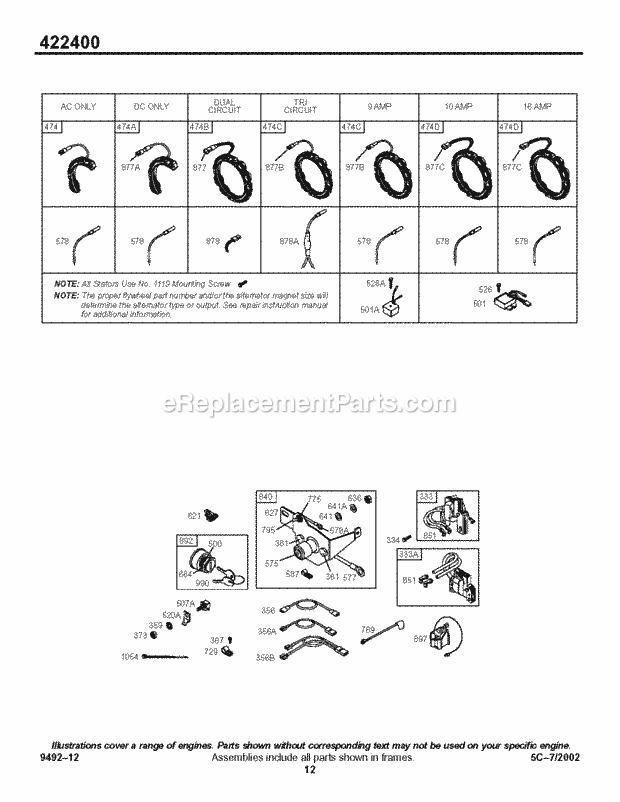 wiring diagram for flathead briggs model 422437