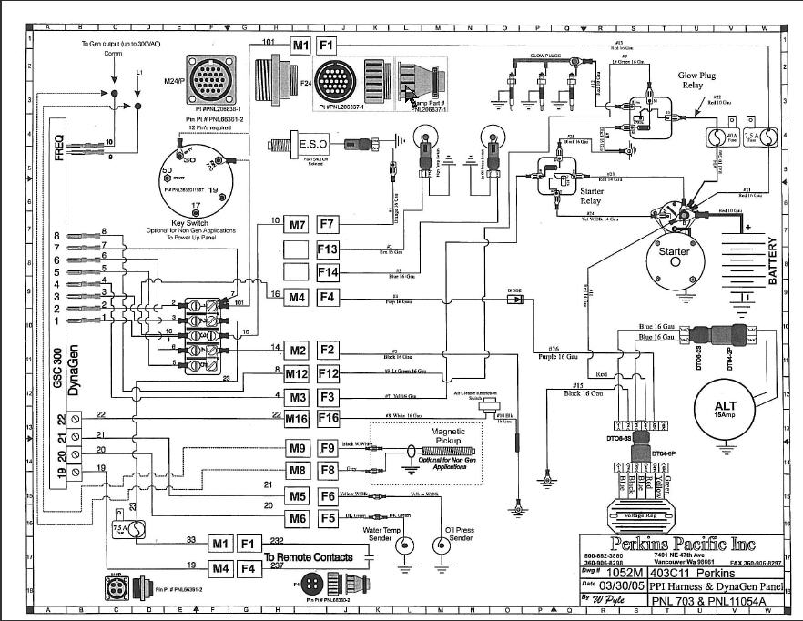 wiring diagram for genset cat olympian d200p4 model 2001