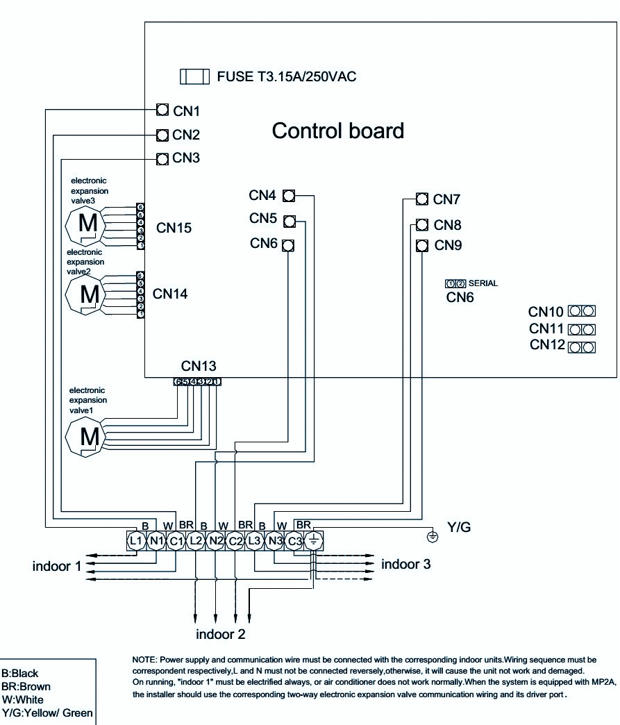 wiring diagram for haier air conditioner