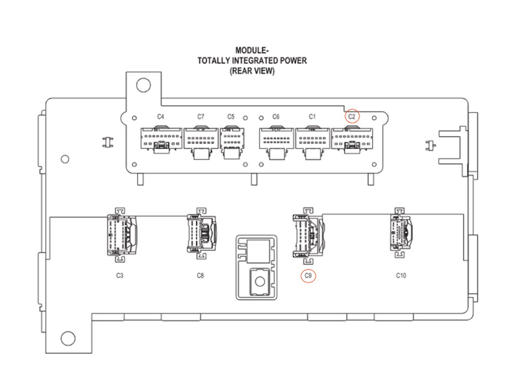 wiring diagram for headlights on a dodge journey 2011 from the tipm
