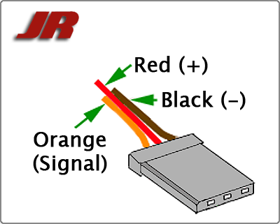 wiring diagram for hextronic servo