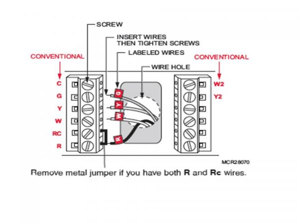 wiring diagram for honeywell rth7500