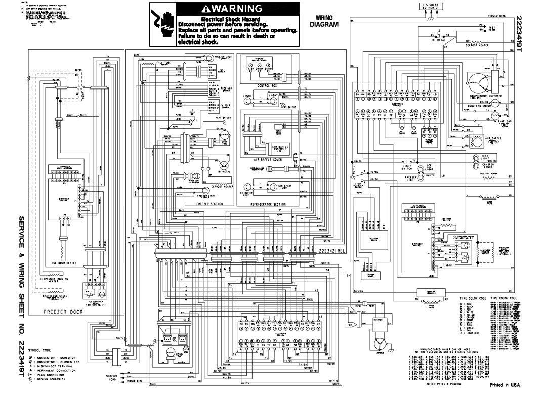 wiring diagram for kitchenaid ice maker