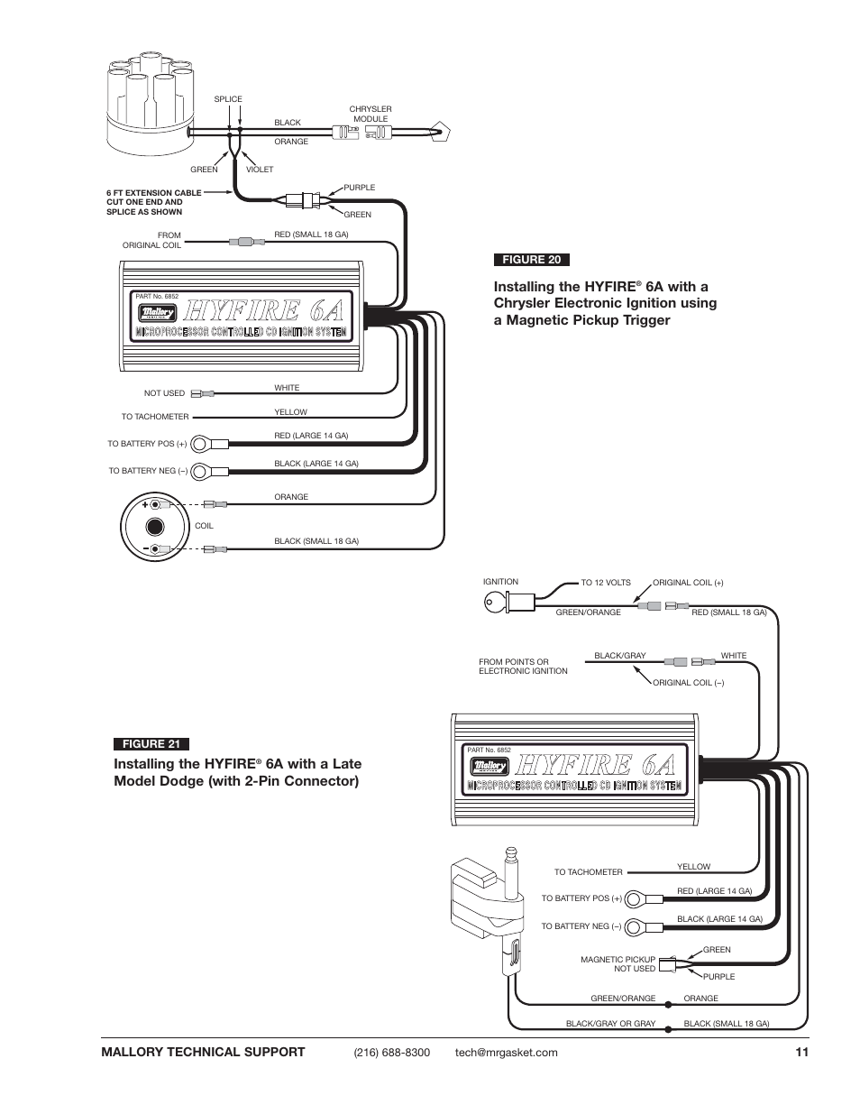 wiring diagram for mallory 29026 hyfire ignition