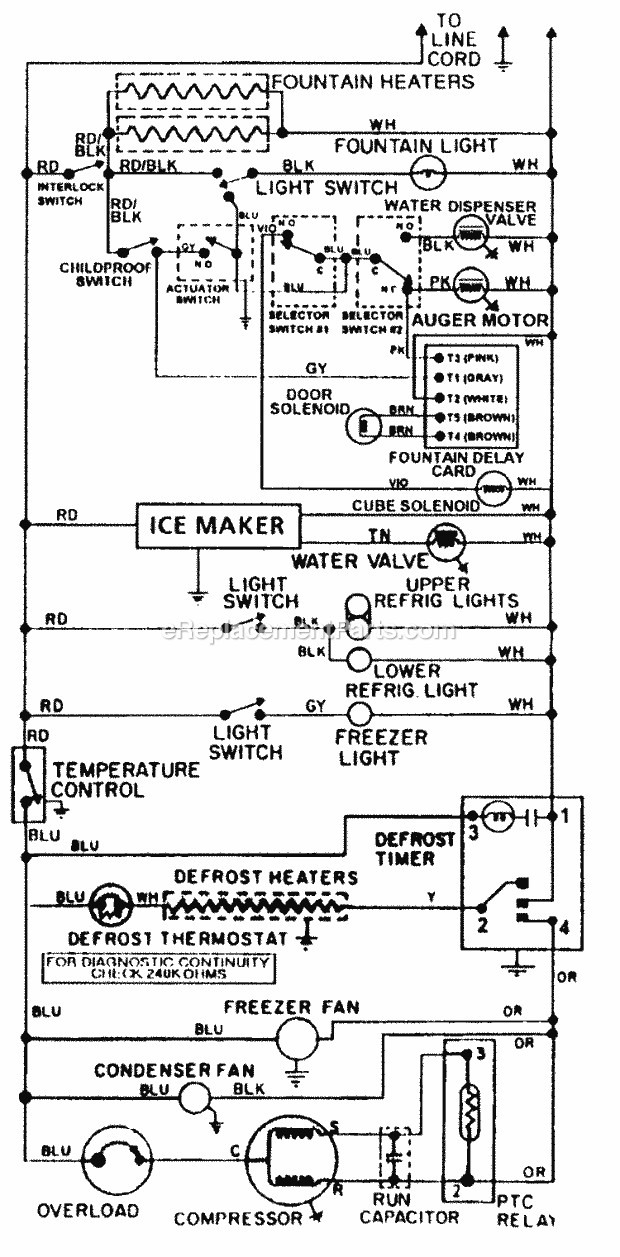 wiring diagram for maytag 61003072 control board