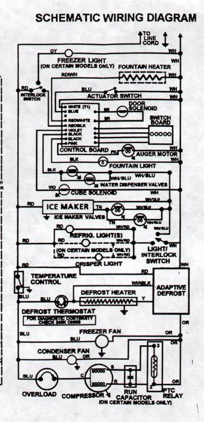 wiring diagram for maytag 61003072 control board