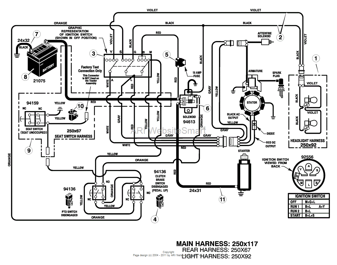 Wiring Diagram For Murray Riding Lawn Mower Solenoid