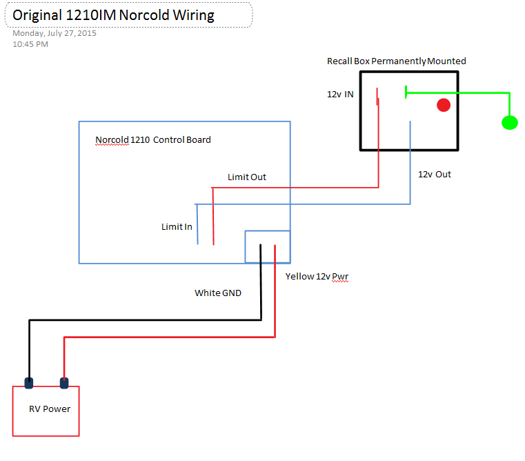 wiring diagram for norcold refrigerator