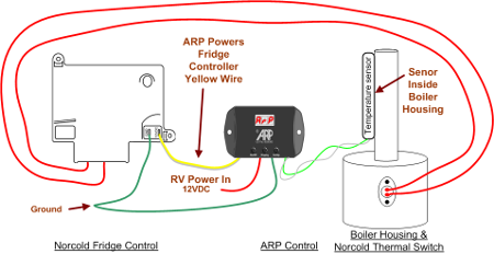 wiring diagram for norcold refrigerator