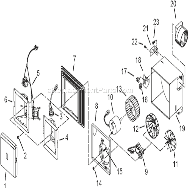 wiring diagram for nutone 695 heater and fan motor