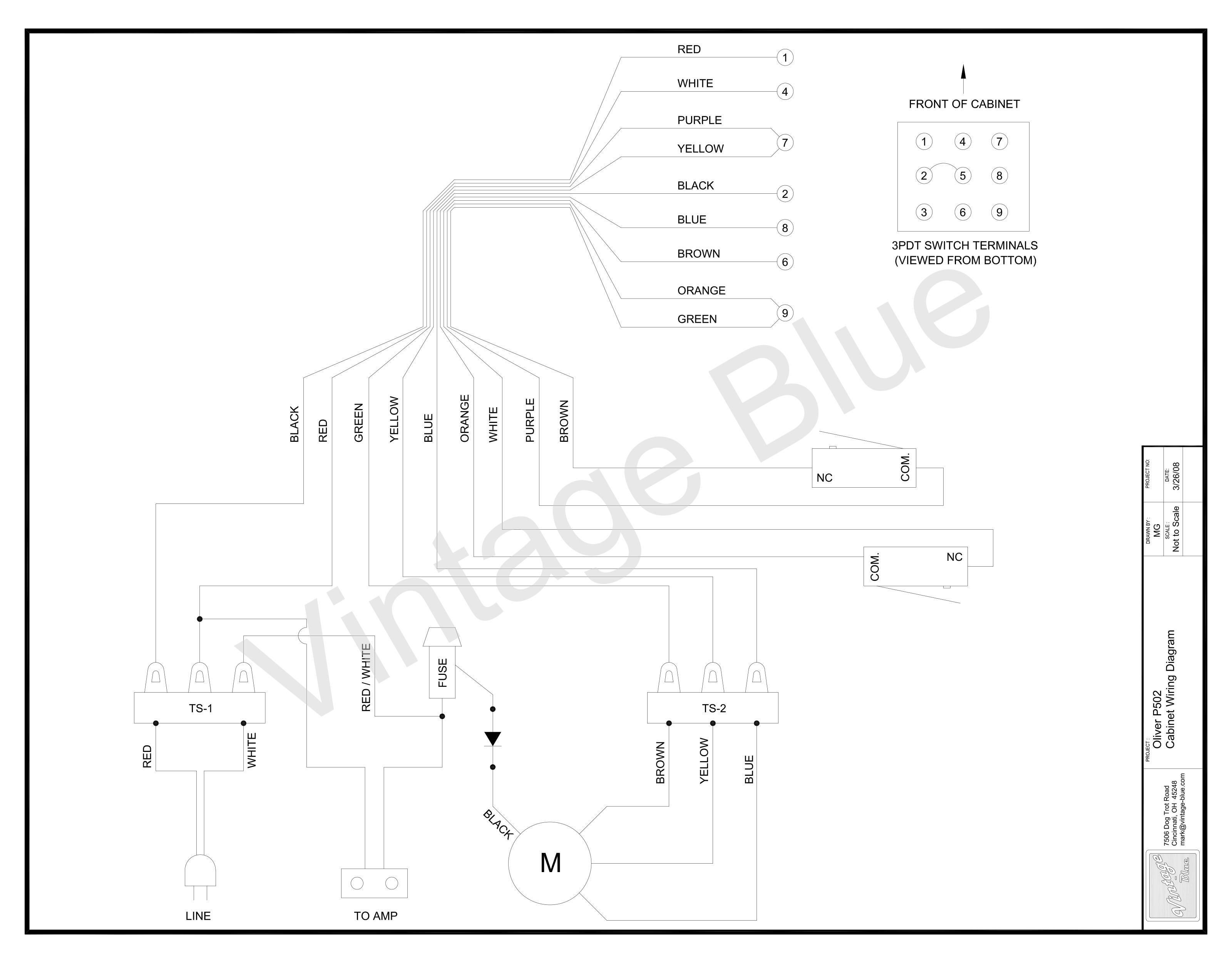 wiring diagram for peavey patriot