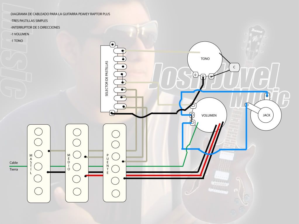 wiring diagram for peavey patriot