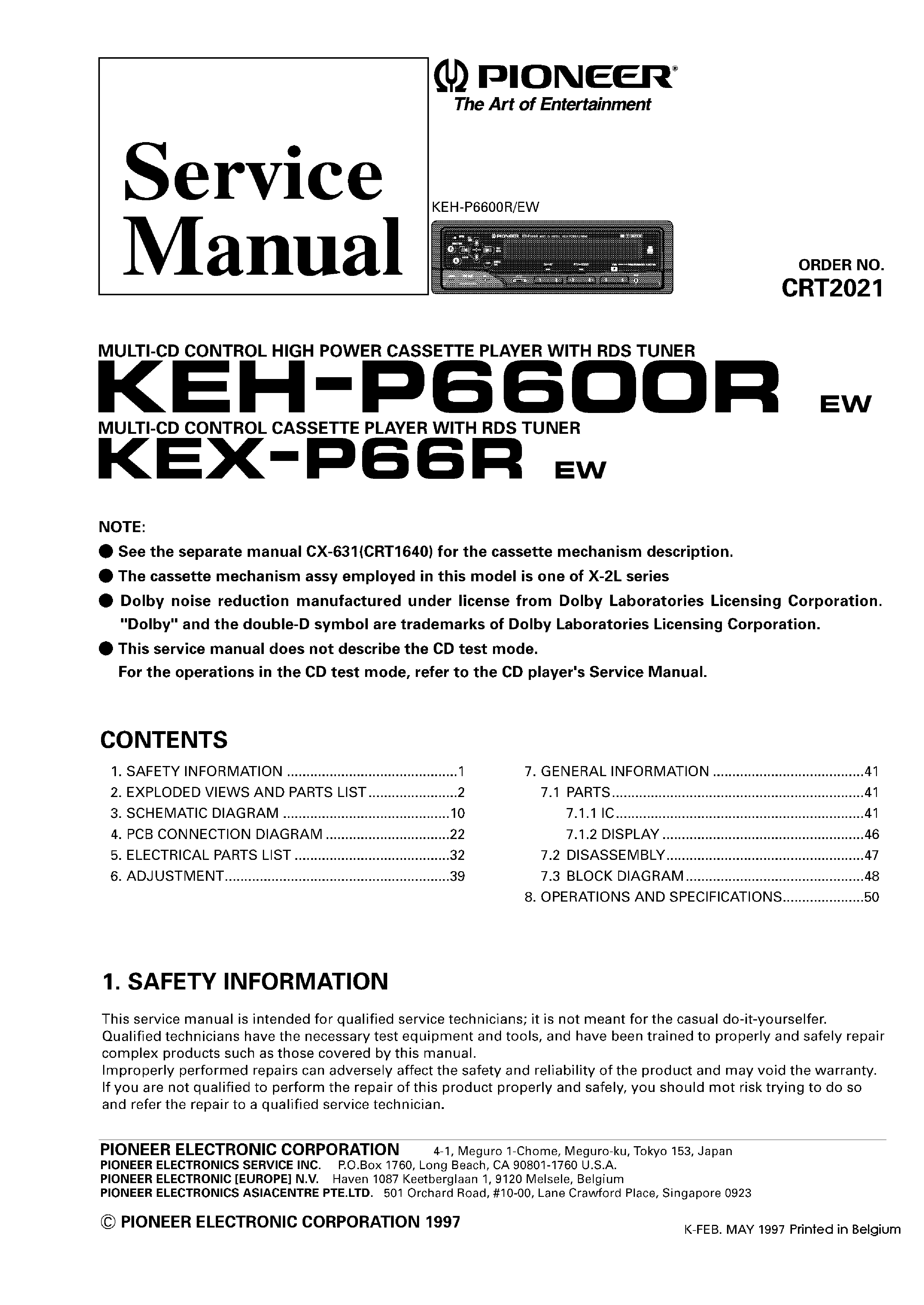 Wiring Diagram For Pioneer Deh-x16ub