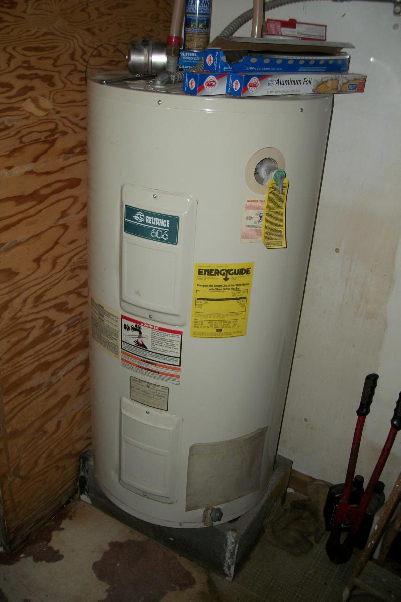 wiring diagram for reliance 606 water heater
