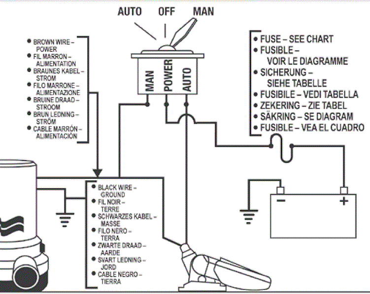 wiring diagram for rule 500 automatic bilge pump