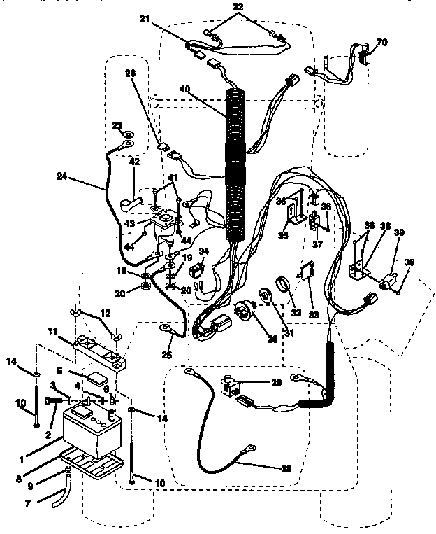 wiring diagram for snapper riding mower 2000 gx