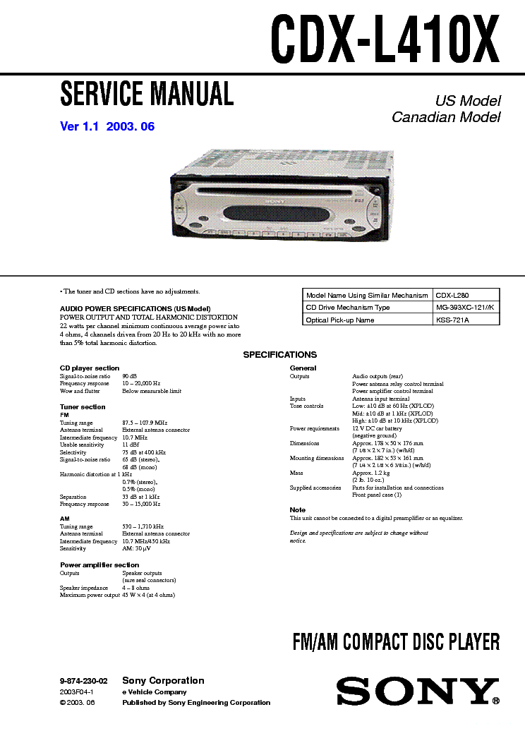 wiring diagram for sony cdx gt565up