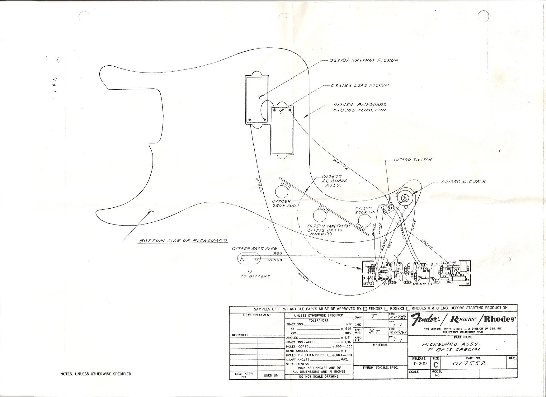 wiring diagram for squire bullet