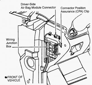 wiring diagram for the horn relay on a 2002 oldsmobile intrigue