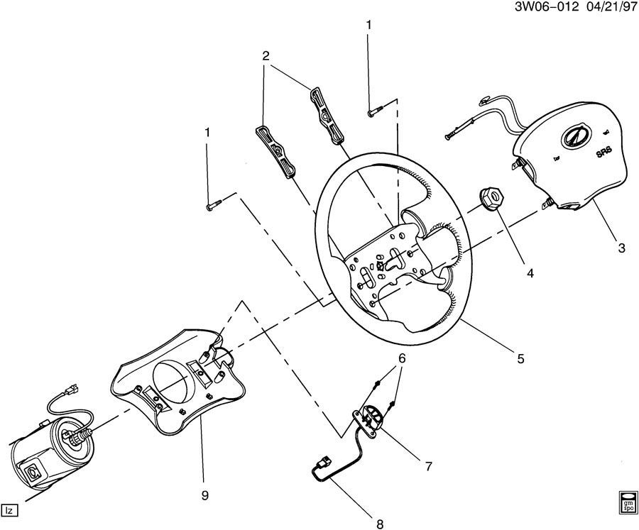 wiring diagram for thr horn relay on a 2002 oldsmobile intrigue