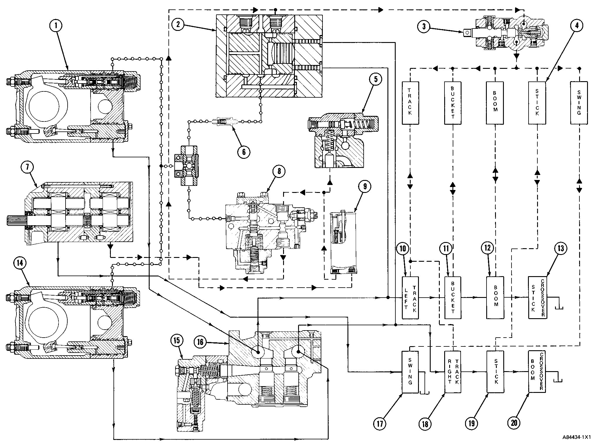 wiring diagram for trackhoe 150 kamotsa