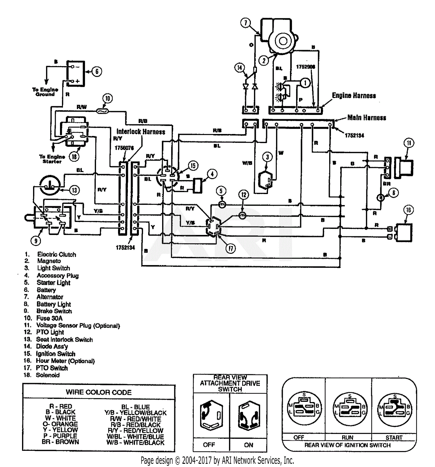 wiring diagram for troy bilt 13av60kg011