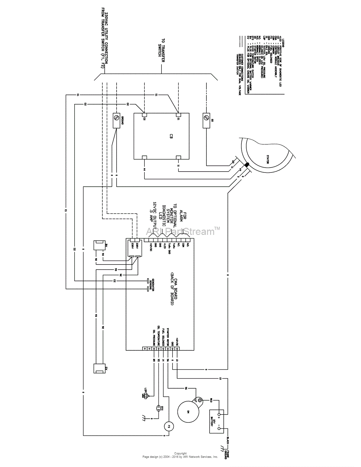 wiring diagram for winpower generator