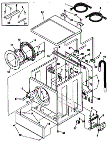 wiring diagram frigidaire fwt445ge front load washer