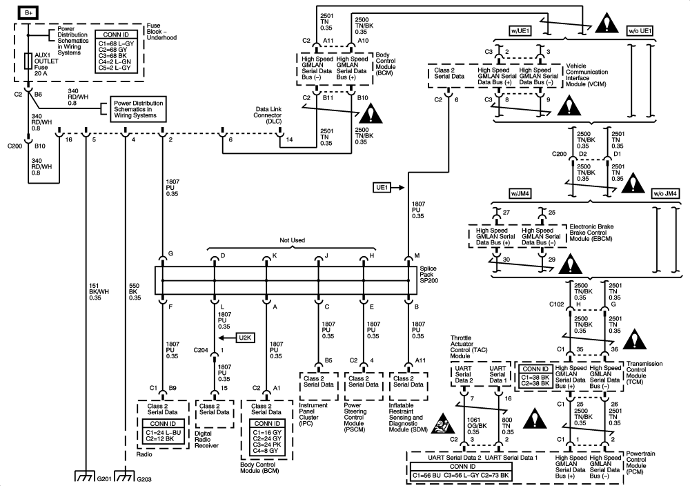 wiring diagram headlights 2007 pontiac torrent