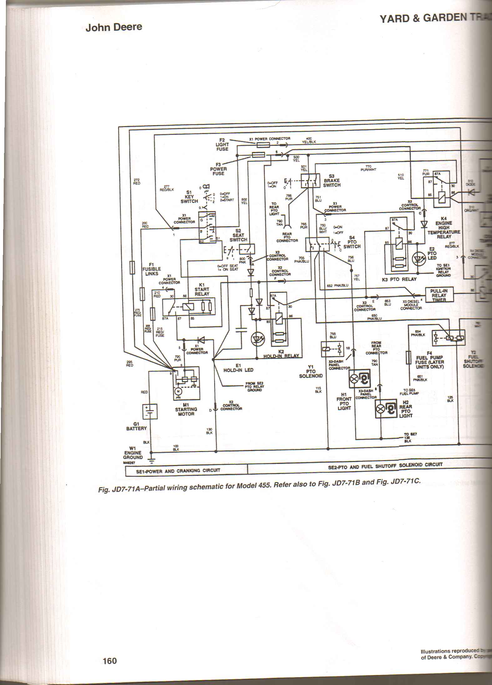 wiring diagram john deere lt155 15 amp