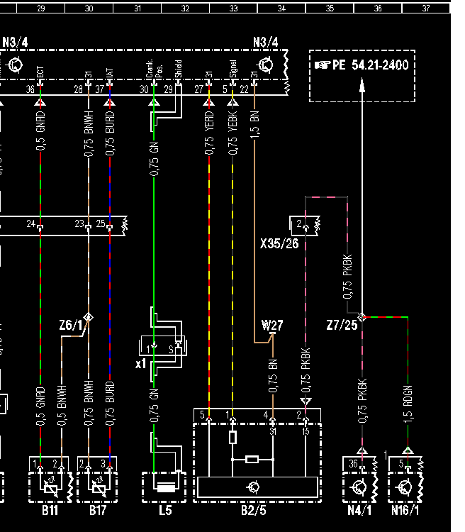 wiring diagram maf bosch