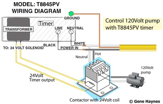 wiring diagram mars contactor 61720 in condensor unit