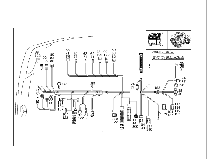 wiring diagram mercedes c280 lights