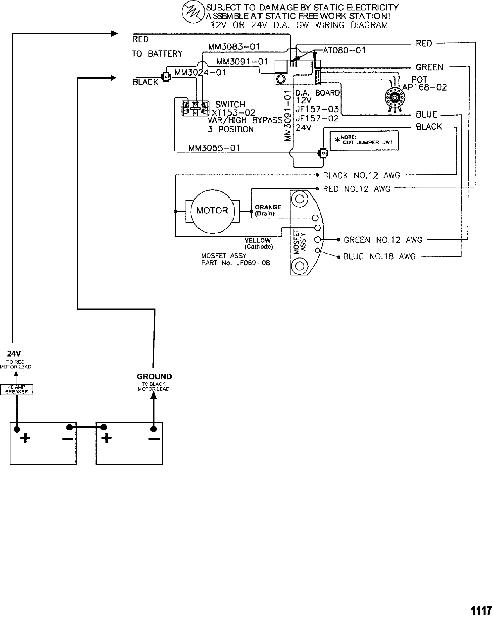 wiring diagram motorguide trolling motor