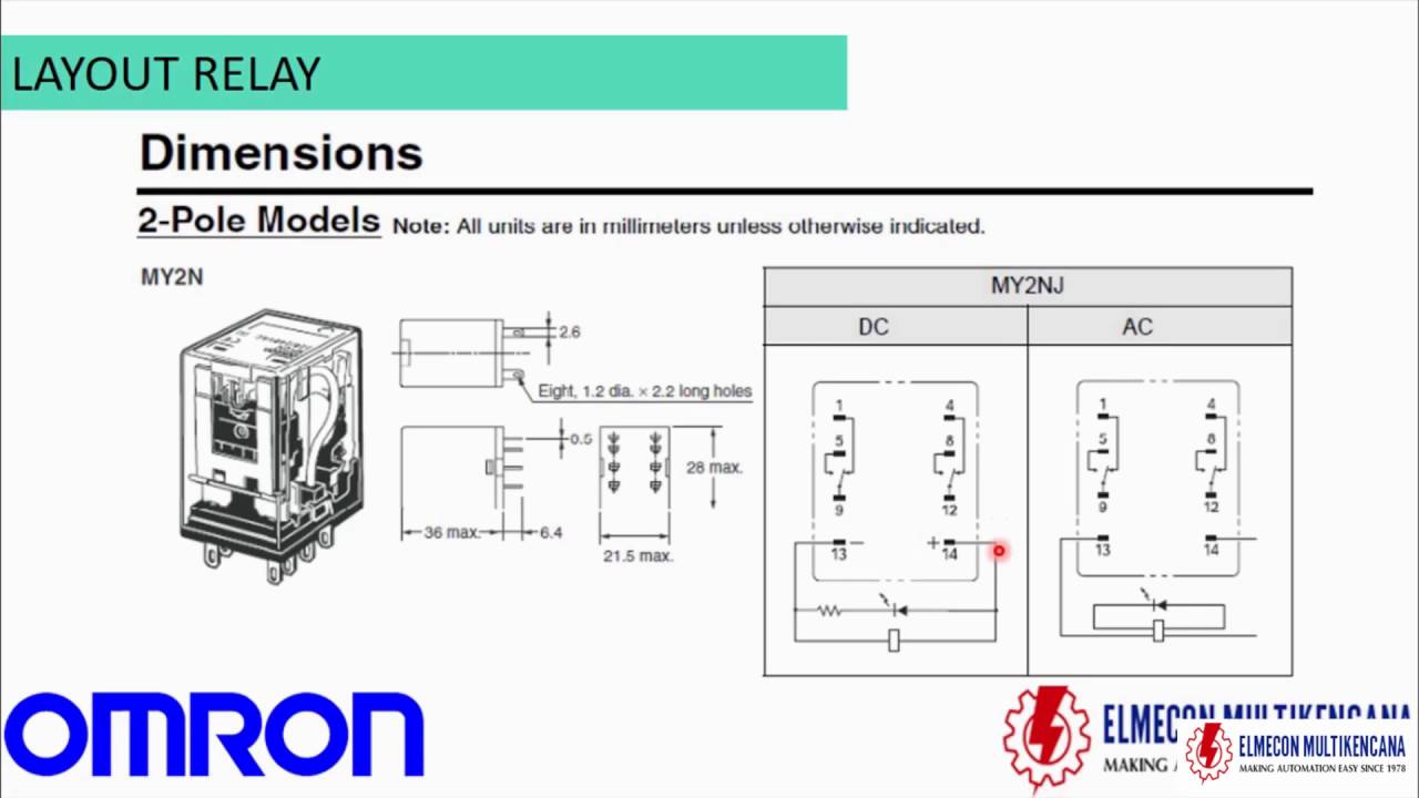 wiring diagram my2-nj relay