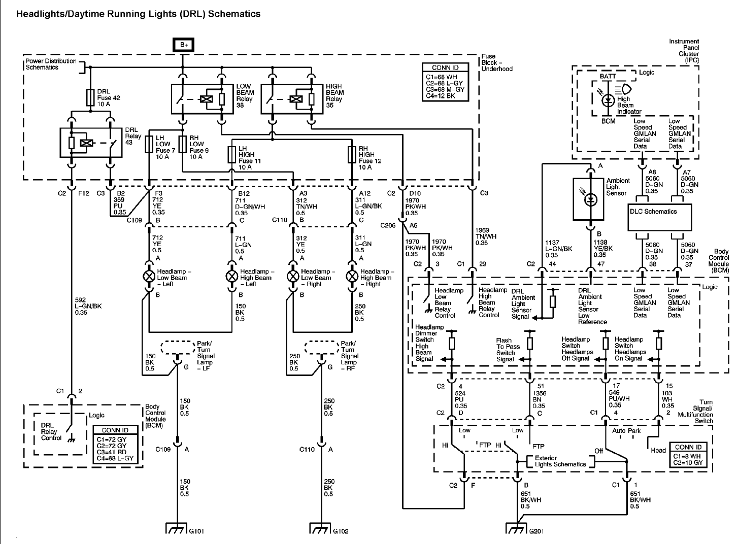 Wiring Diagram Of Fuel Pump Circuit 2007 Pontiac G6 3.6l