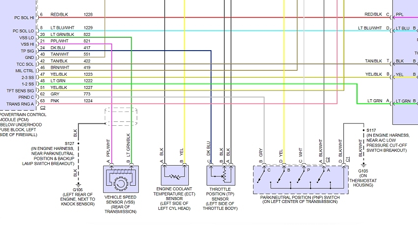 wiring diagram of multi-information display unit on a 2013 toyota highlander