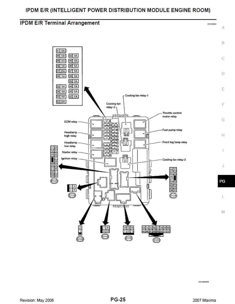 wiring diagram of pcm to ipdm 2008 altima