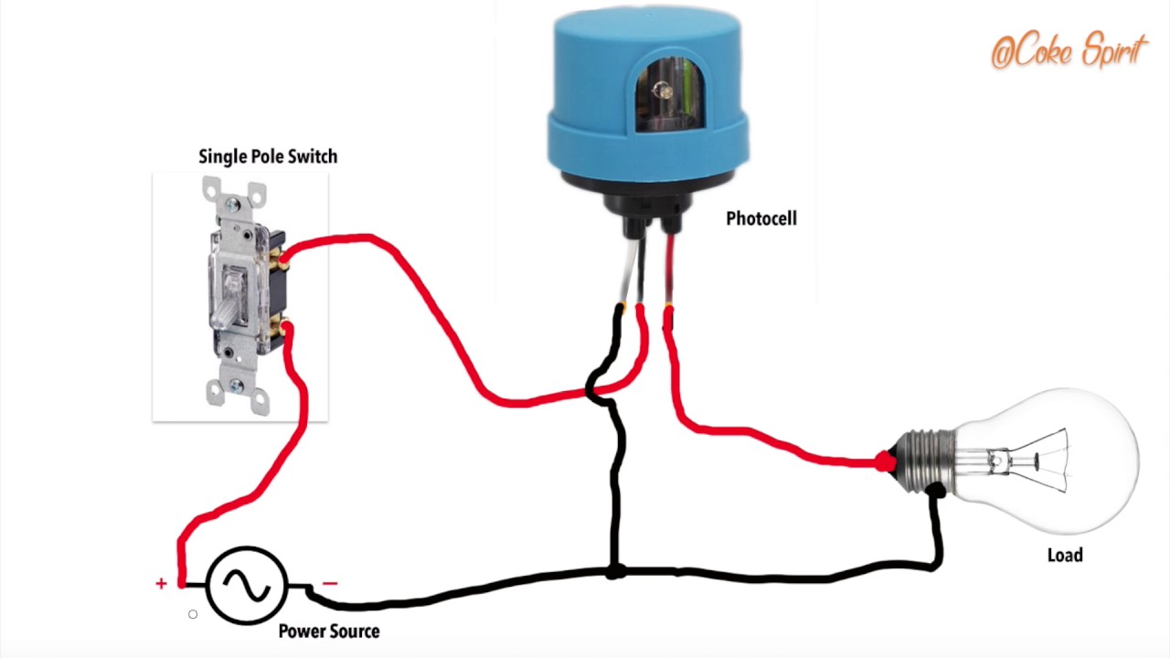 wiring diagram photocontrol