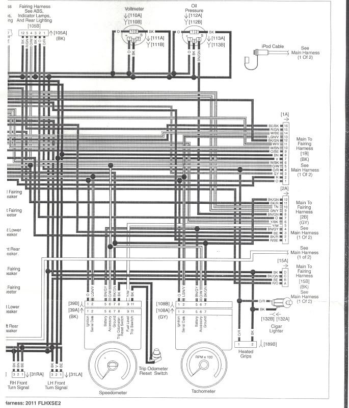 wiring diagram roe 1998 harley ultra classic radio
