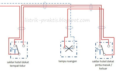 wiring diagram saklar hotel