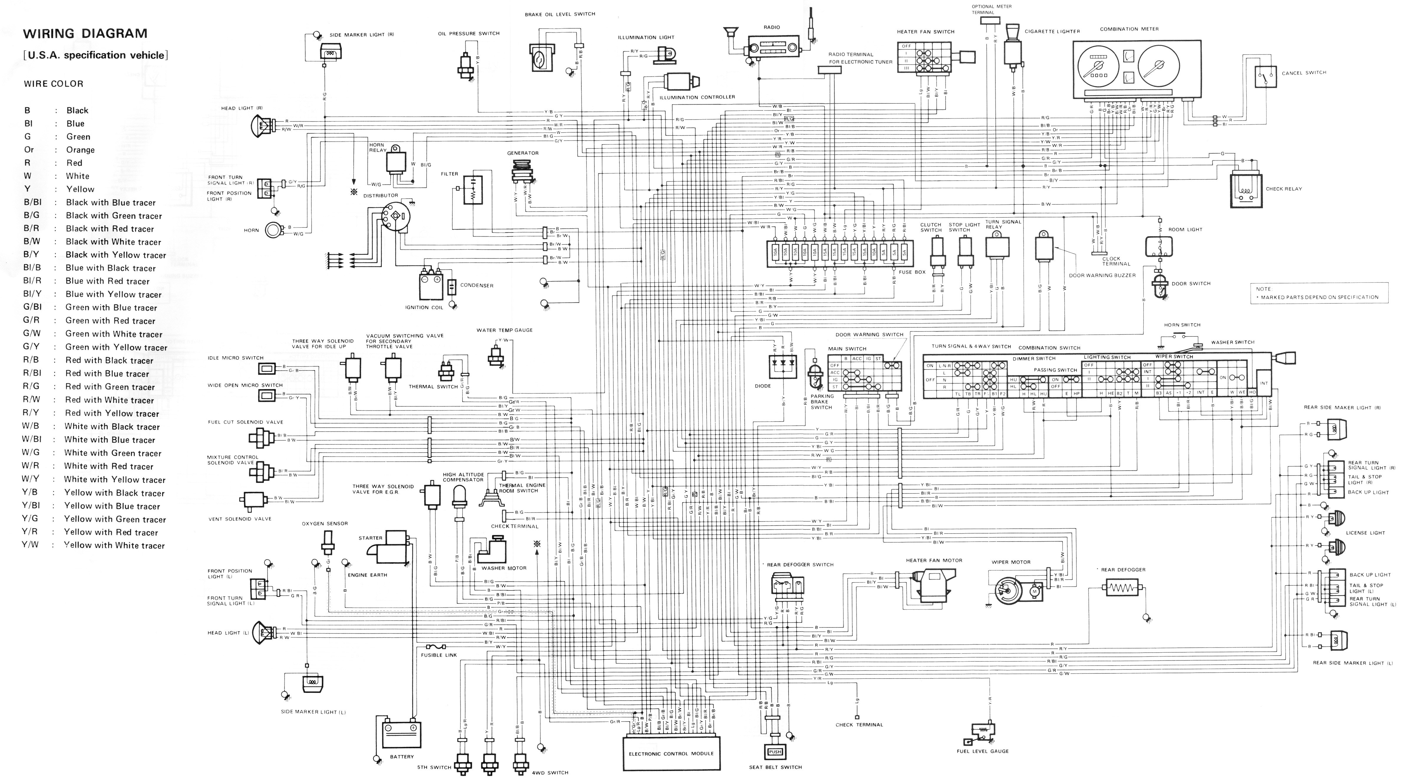 wiring diagram suzuki sidekick 1.8l