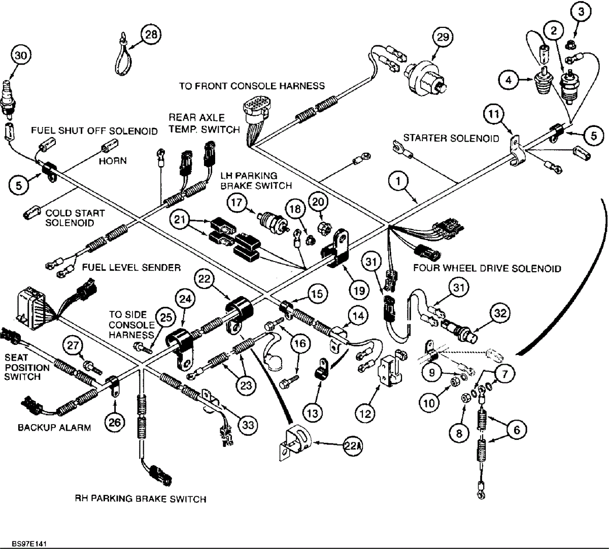 wiring diagram terramite backhoe