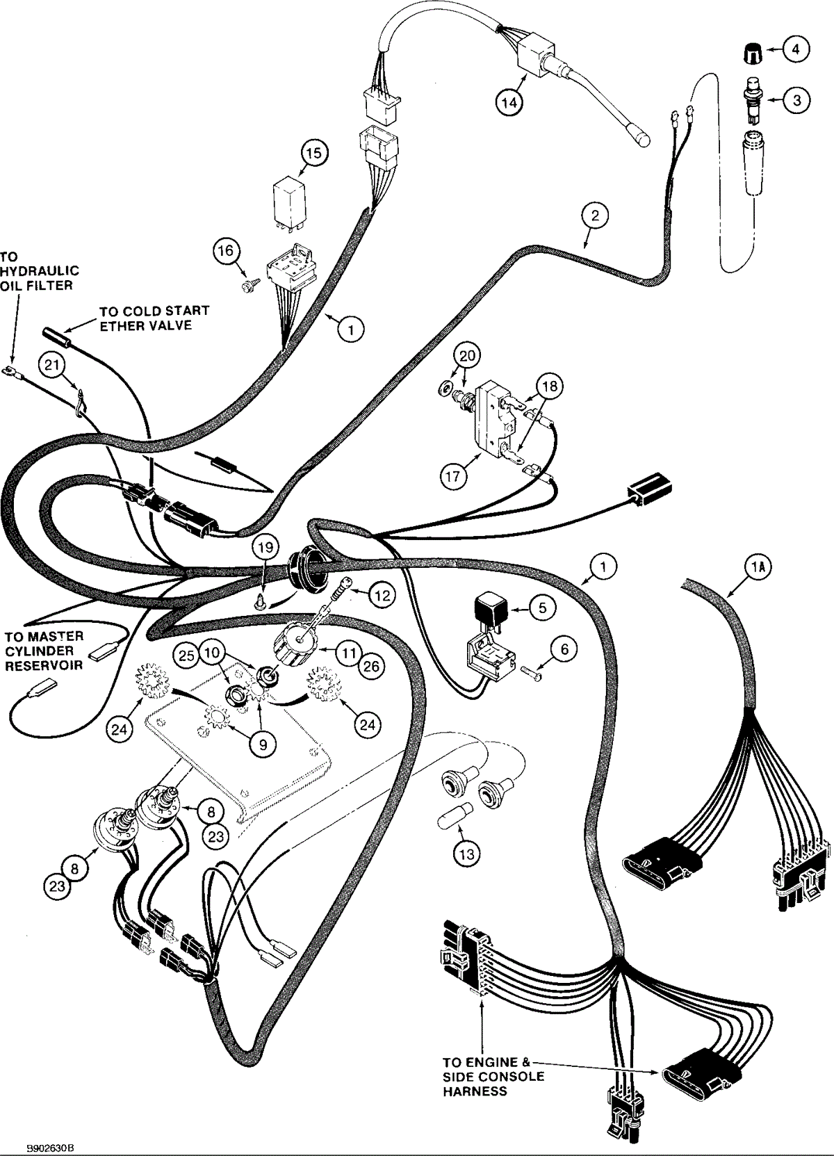 wiring diagram terramite backhoe