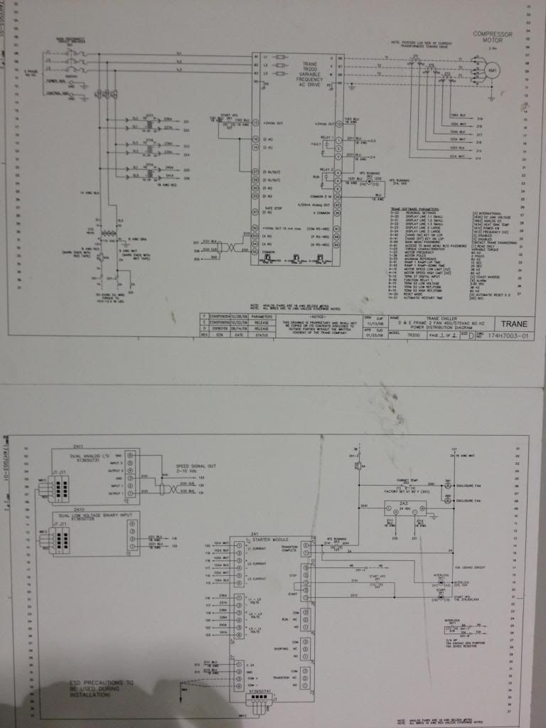 wiring diagram trane tane