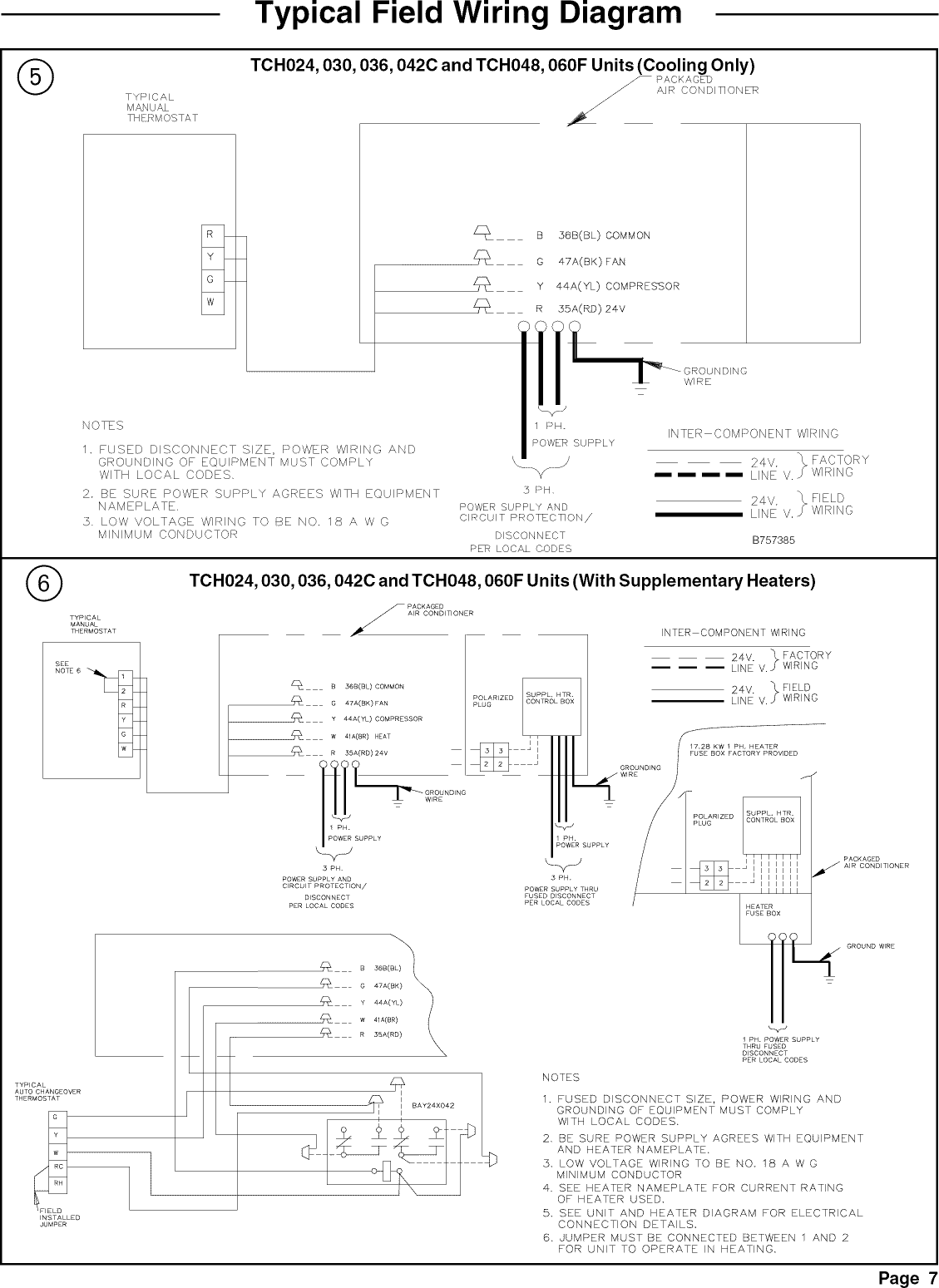 wiring diagram trane ydc049c3h0be