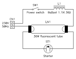 wiring diagram uv 36w