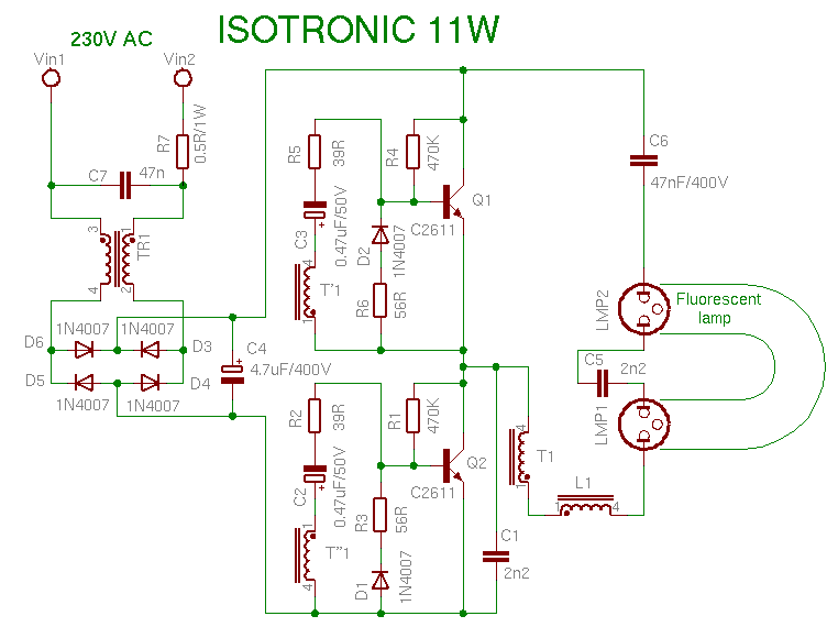 wiring diagram uv 36w