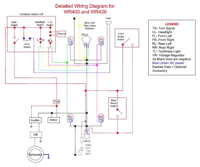 wiring diagram yamaha yz125 regulator